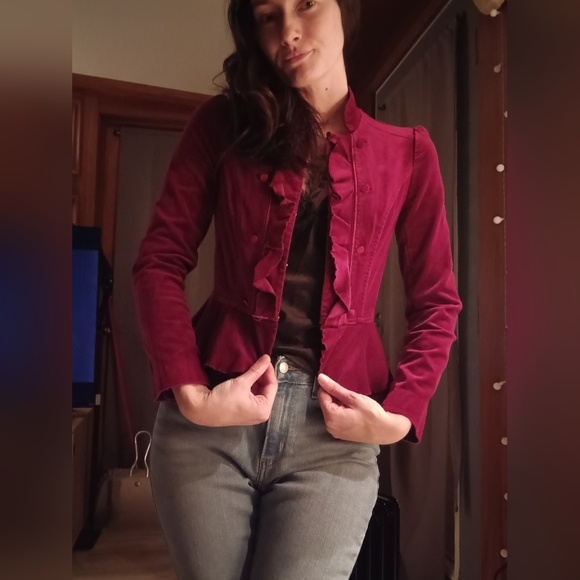 White House Black Market Jackets & Blazers - Velvet Blazer